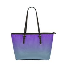 Load image into Gallery viewer, Violet Wave Leather Tote - totethatbag