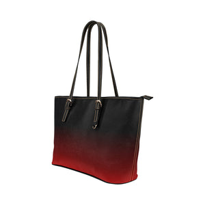 Red Field Leather Tote - totethatbag