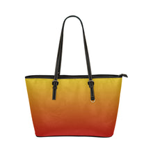 Load image into Gallery viewer, Brushed Sunset  Leather Tote - totethatbag