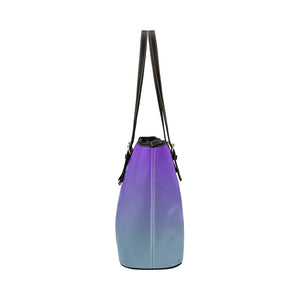 Violet Wave Leather Tote - totethatbag