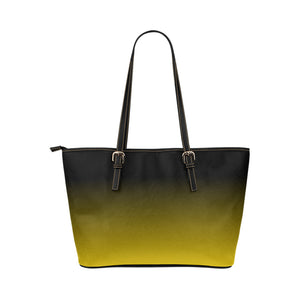 Gold Shadow Leather  Tote - totethatbag