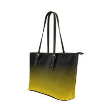 Load image into Gallery viewer, Gold Shadow Leather  Tote - totethatbag