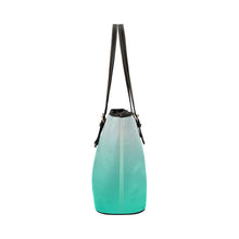 Load image into Gallery viewer, Teal Mist Leather Tote - totethatbag