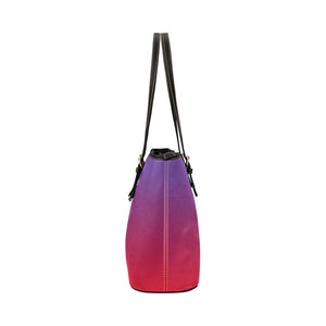 Rosy Twilight Leather Tote - totethatbag
